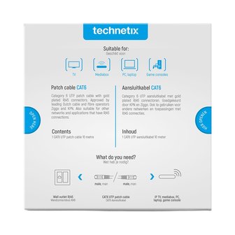 Ziggo netwerkkabel 10 meter