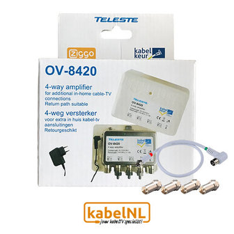 Teleste OV-8420 Ziggo installatieset