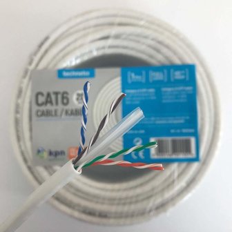 Technetix 19012506 Cat6 netwerkkabel 100m