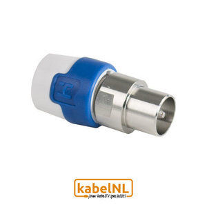 Hirschmann coax kabel 7.5 meter Ziggo rechte connectoren - mannetje / male