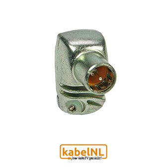 Technetix coax stekker F connector haaks