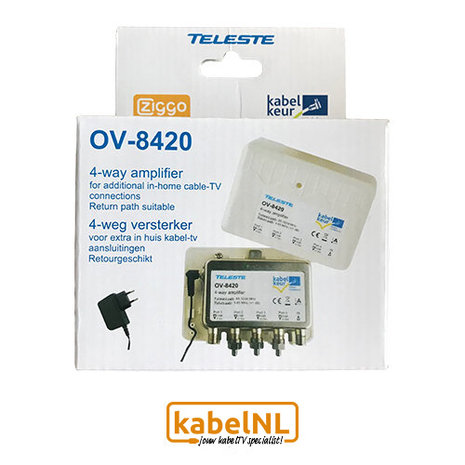 Teleste OV-8420 versterker Ziggo