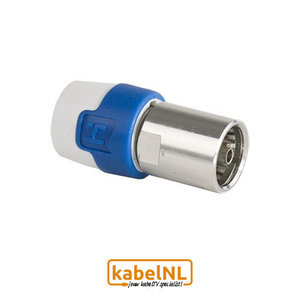 Hirschmann coax kabel 7.5 meter Ziggo rechte connectoren - vrouwtje / female
