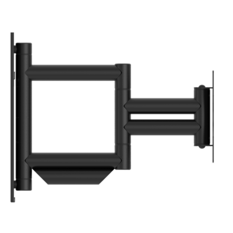 Cavus zwarte design muursteun voor 26 - 55 inch TV