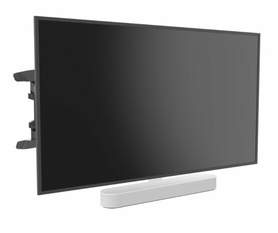 Cavus draaibare muursteun voor 37 - 65 Inch TV en witte Sonos Beam