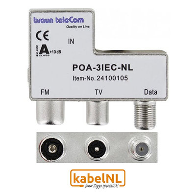 Radio - TV - Modem splitter Ziggo