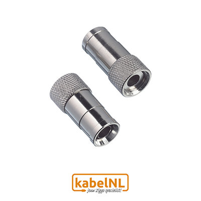 F connector Ziggo Push On
