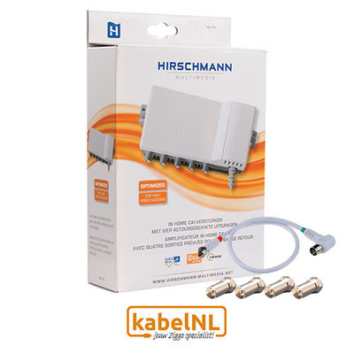 HV14 installatieset met antenne versterker Ziggo