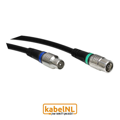 Technetix RLA ++ coax kabel 3m recht