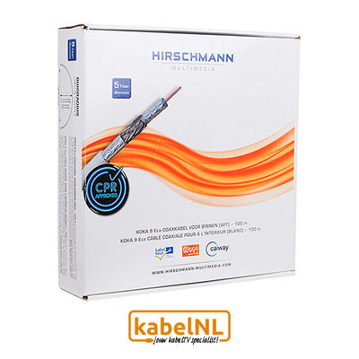Hirschmann coax kabel 100m