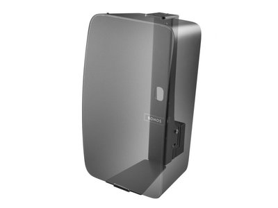 Draaibare & kantelbare muurbeugel voor Sonos Five en PLAY:5 zwart - verticaal