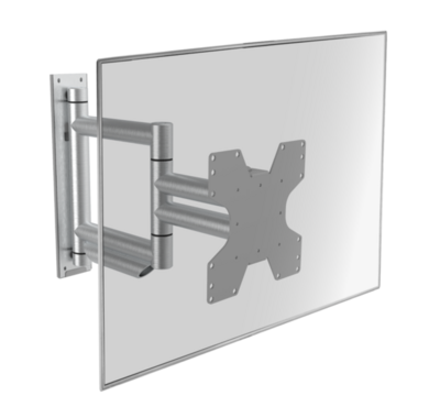 Cavus aluminium design muursteun voor 26 - 55 inch TV