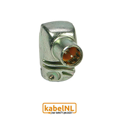 Technetix coax stekker F connector haaks