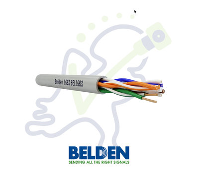 Belden 1583E UTP Cat5E netwerk kabel grijs 10m