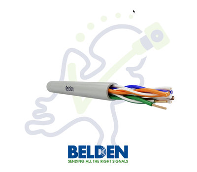 Belden UTP 7965E Cat6 netwerk kabel grijs 10m