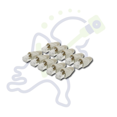 RJ45 Cat5E connectoren 10 stuks