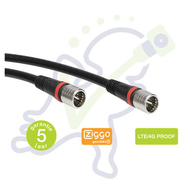 Technetix RLA++ 1.5m modemkabel Ziggo geschikt 4G