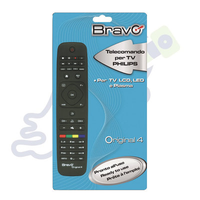 Bravo afstandsbediening voor Philips tv's