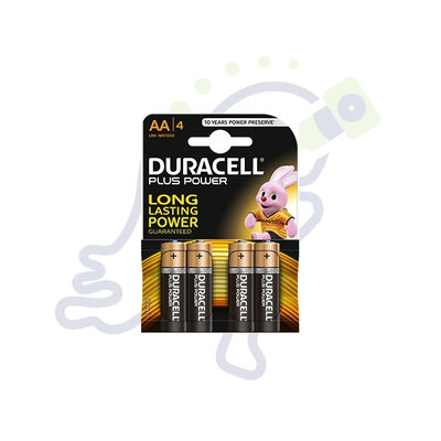 Duracell Plus Power AA batterijen 4 stuks